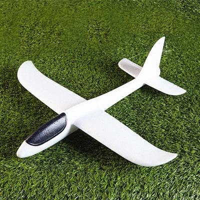 航模投掷泡沫塑料飞机滑翔机手抛特技模型回旋儿童飞盘软户外玩具